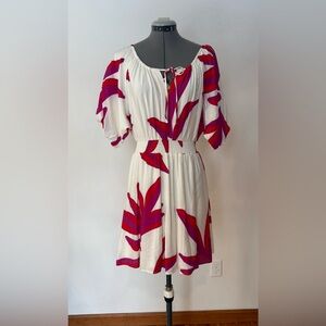 Nine West Vibrant Floral Mini Dress